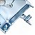 Trava suporte fechadura do banco Biz100 Biz110 Biz125 2011 a 2017 - Imagem 3