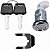 Trava da tampa carenagem lateral banco Biz100 Biz110 Biz125 2006 a 2017 Falcon Twister Pop100 Pop110 CB250 CB300 Zouil - Imagem 3