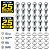 Kit 25 bujão cárter óleo CG125 CG150 CG160 YBR125 CRF250F Bros ML125 RD135 todos os modelos com arruela de alumínio - Imagem 2