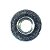 Kit 100 porca M6 sextavada travante com flange chave 10 zincada - Imagem 7