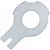 Arruela trava do plato kit de embreagem YS250 FZ250 Fazer XTZ250 Lander Tenere - Imagem 3