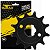 Pinhão de transmissão relação 12 dentes 520 CRF150 CRF230 XR200 CBX200 Strada Next250 com trava parafuso Durag - Imagem 2