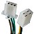 Chicote fiação principal completo CG125 Titan ES 2003 a 2004 KSE 2002 a 2004 - Imagem 4