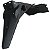 Paralama traseiro rabeta Shineray Jet49 Jet50 Jet125 suporte placa - Imagem 4