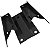 Paralama traseiro rabeta NXR125 NXR150 Bros XR250 Tornado 2003 a 2008 suporte de placa - Imagem 3