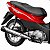 Escape escapamento descarga preto Biz125 2006 a 2010 - Imagem 5