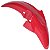 Paralama dianteiro CG125 Fan 2014 a 2018 CG150 Fan Titan Start 14/15 CG160 Fan Titan Start 16/ vermelho marrakesh - Imagem 1