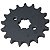 Pinhão de transmissão relação 17 428 YBR125 Factor XTZ125 CG125 Fan Titan Today XLR125 XLS125 XT225 TDM225 DT180 NX150 - Imagem 7