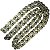 Corrente de transmissão relação tração 520ND x 120 elos Dourado Off Road KTM CRF250 CRF300 CRF450 KXF KLX GSW - Imagem 2