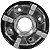 Flange da coroa cubo traseiro Crypton105 YBR125 Factor RD135 Max125 Hunter125 preto - Imagem 2