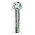 Parafuso sextavado M8x35 com flange (zincado) - Imagem 1