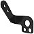 Suporte de pisca dianteiro esquerdo ferro XLR125 XR200 1994 a 2003 - Imagem 2