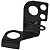 Suporte de pisca traseiro esquerdo ferro XLR125 XR200 1994 a 2003 - Imagem 1