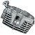 Cabeçote cilindro motor CG125 Today Titan 1992 a 2001 XLR125 1997 a 2000 - Imagem 5