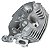 Cabeçote cilindro motor CG125 Today Titan 1992 a 2001 XLR125 1997 a 2000 - Imagem 8