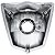 Farol bloco frente carenagem carcaça CG160 Fan 2016 a 2021 - Imagem 5