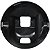 Farol completo YBR125 Factor 2009 a 2016 aro preto bloco globo optico - Imagem 6