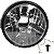 Farol completo YBR125 Factor 2009 a 2016 aro preto bloco globo optico - Imagem 1
