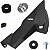 Aba asa carenagem inferior complemento asa do motor tanque esquerdo CB300F Twister 2023 em diante preto com parafusos - Imagem 1