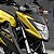 Tampa capa carenagem do painel dianteira farol CB300F Twister 2023 em diante preto com parafusos - Imagem 6