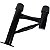 Protetor de motor carenagem modelo reforçado compacto YBR125 Factor 2009 a 2016 preto - Imagem 5
