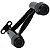 Protetor de motor carenagem modelo reforçado compacto CG160 Cargo Fan Titan Start 2016 a 2024 preto - Imagem 5