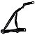 Protetor de motor carenagem modelo reforçado CB300 CB300F Twister 2023 em diante preto - Imagem 2