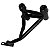 Protetor de motor carenagem modelo reforçado CB250 CB250F Twister 2016 a 2022 preto - Imagem 4