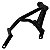 Protetor de motor carenagem modelo reforçado CB250 CB250F Twister 2016 a 2022 preto - Imagem 5