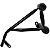 Protetor de motor carenagem modelo reforçado NXR125 NXR150 Bros preto - Imagem 2