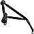 Protetor de motor carenagem modelo reforçado XRE300 2010 a 2022 preto - Imagem 3