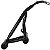 Protetor de motor carenagem modelo reforçado CBX250 Twister CB300 preto - Imagem 5