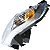 Bloco globo optico farol CG150 Titan Mix 2009 a 2010 com lâmpadas - Imagem 4