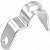 Abraçadeira braçadeira mangueira flexivel guia freio traseiro CRF250 CRF250F com parafuso - Imagem 3