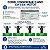 Paralama traseiro rabeta Yes125 2005 a 2016 suporte placa com refletor - Imagem 7