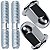 Kit prisioneiro parafuso do escape Biz110 Pop110 CRF110 8x8x50 com porca - Imagem 1