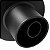 Ponteira escape escapamento descarga preto NX400 Falcon 2006 a 2008 - Imagem 3