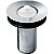 Válvula De Escoamento Para Lavatorio 7/8" Sem Ladrão Com Tampa Plástica - B5828C5Cr3 - Celite - Imagem 1