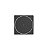 Ralo Click 10 X 10 - Black - Wj-Rck-10-Bl - Jiwi - Imagem 1