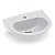 Lavatório Para Coluna 480X405 Furo Central Sem Ladrão Saveiro - 1020070770300 - Celite - Imagem 1