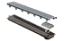 Elleve - Ralo Linear Versatile 75Cm Saida Central Inox Escovado - 8932 - Ralo Linear - Imagem 1