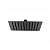 Ducha Quadrada 20 X 20 Slim Em Metal - Black - Wj-Dc-20-Q-Bl - Jiwi - Imagem 1