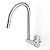 Torneira Para Cozinha De Parede Com Bica Móvel E Arejador Articulado Lix Cromado - B5009F7Crb - Celite - Imagem 1