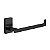 Porta Papel Higiênico S/ Tampa - Black - Wj-2020-Md-Bl - Jiwi - Imagem 1
