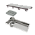 Elleve - Ralo Linear Tiny - Inox 25Cm - 1800 - Ralo Linear - Imagem 1