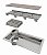 Elleve - Ralo Linear Tiny Tp Oculta 25Cm - 1801 - Ralo Linear - Imagem 1