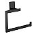 Porta Toalha De Rosto - Black - Wj-2050-Md-Bl - Jiwi - Imagem 1