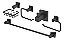 Kit De Acessórios 5 Peças - Quadrado - Black - Wj-1500-Qd-Bl - Jiwi - Imagem 1