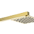 Ducha Slim Com Haste Quadrado - Gold - Wj-Fd41-Bd01-1Gd - Jiwi - Imagem 1