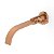 Torneira Para Lavatorio De Parede Flow Rose Gold Matte - B5022F3R2B - Celite - Imagem 1